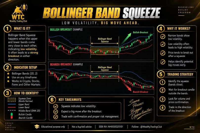 Bollinger Band Squeeze — WTC education material